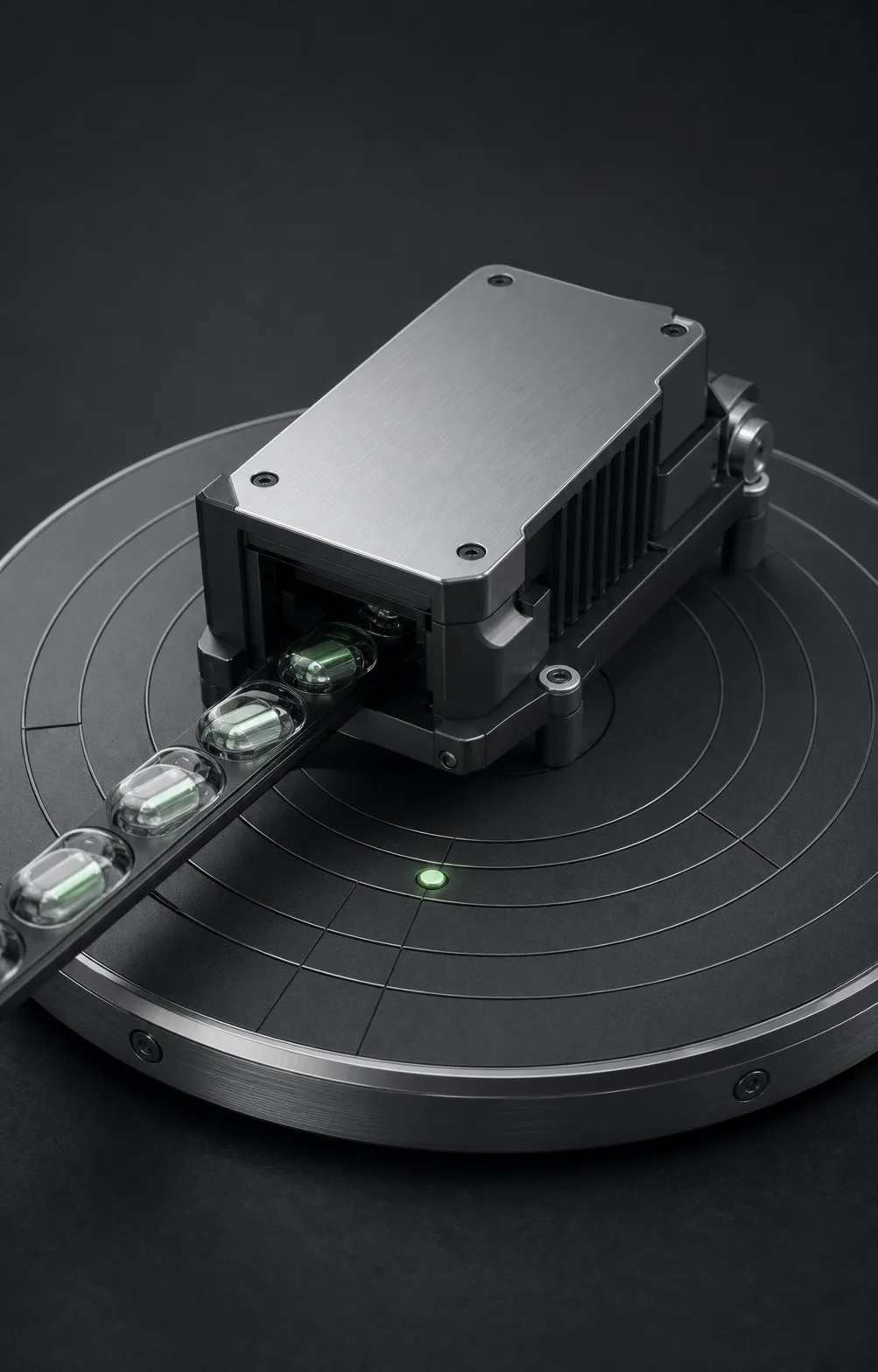 A broker module persisting message capsules to its local storage platter